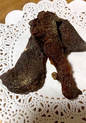鹿ジャーキー-レシピのメイン写真