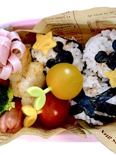 幼稚園年少さん娘のお弁当★3-レシピのメイン写真