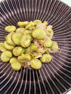 そら豆の蒸し炒め-レシピのメイン写真