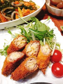 簡単 たけのこの肉巻きフライ-レシピのメイン写真