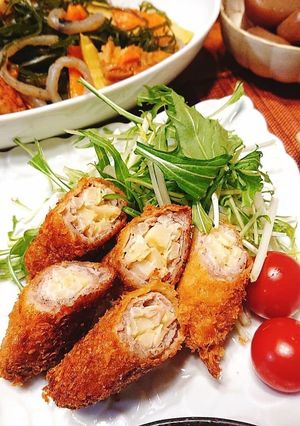 簡単 たけのこの肉巻きフライ-レシピのメイン写真