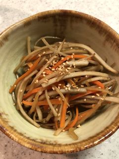 基本のきんぴらごぼう-レシピのメイン写真