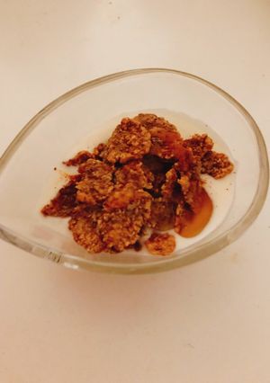 朝食に☆簡単飲むヨーグルトオールブラン-レシピのメイン写真