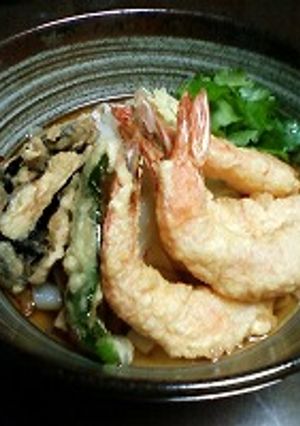 海老おろしきしめん☆名古屋の夏-レシピのメイン写真