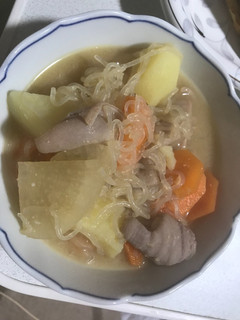 汁たっぷりモツ煮込み-レシピのメイン写真