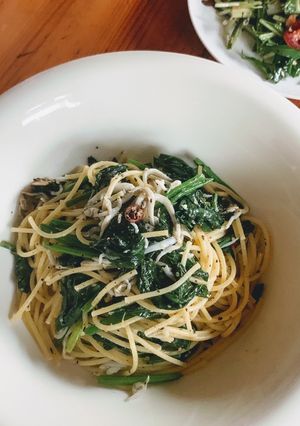 しらすとほうれん草ジェノベーゼ-レシピのメイン写真