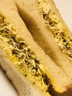 スプラウトのサラダトーストサンド-レシピのメイン写真