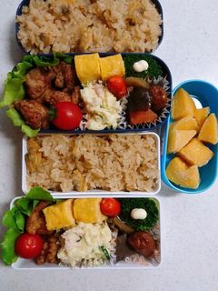 ☆高校生娘と私のお弁当☆16-レシピのメイン写真