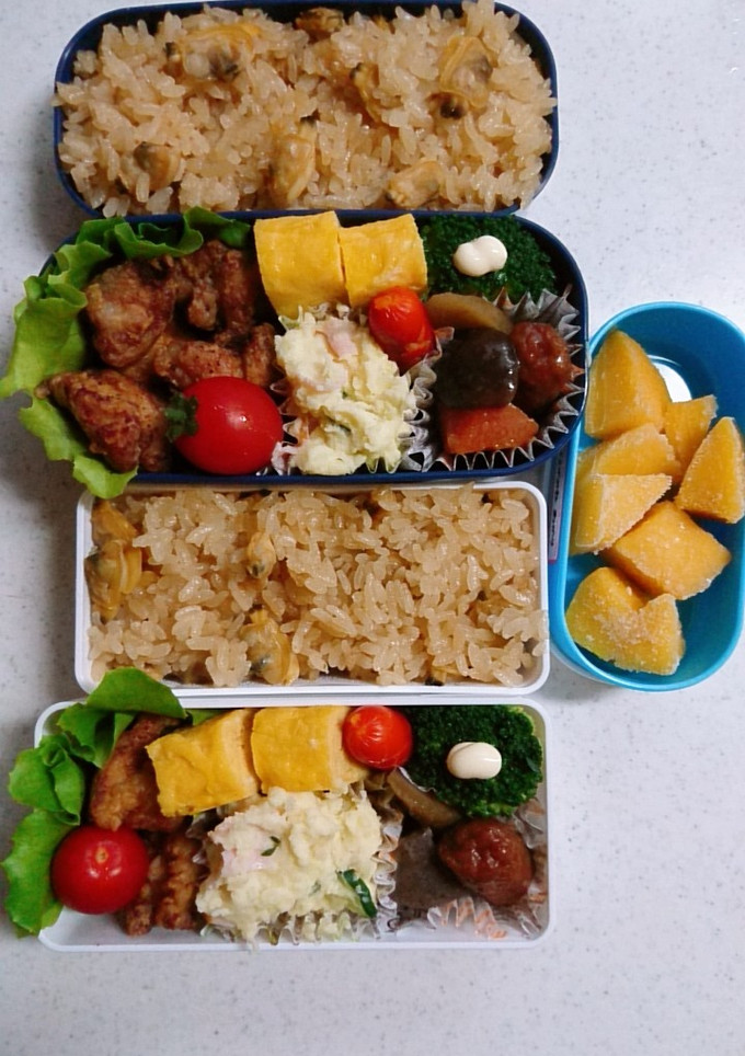 ☆高校生娘と私のお弁当☆16-レシピのメイン写真