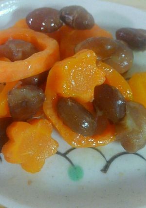糖質OFF！春人参と金時豆のいとこ煮-レシピのメイン写真