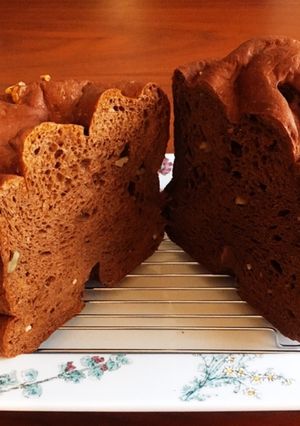 ふすまパンミックス＊くるみ入りココアパン-レシピのメイン写真