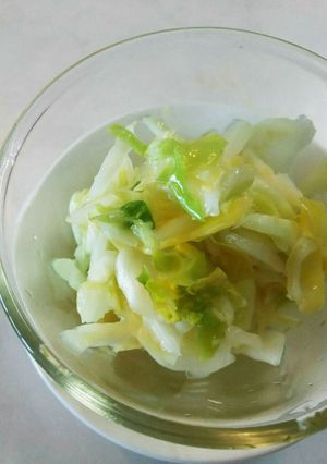 かんたん酢 春キャベツ セロリ-レシピのメイン写真