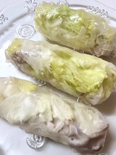 豚しゃぶとレタスの生春巻き-レシピのメイン写真