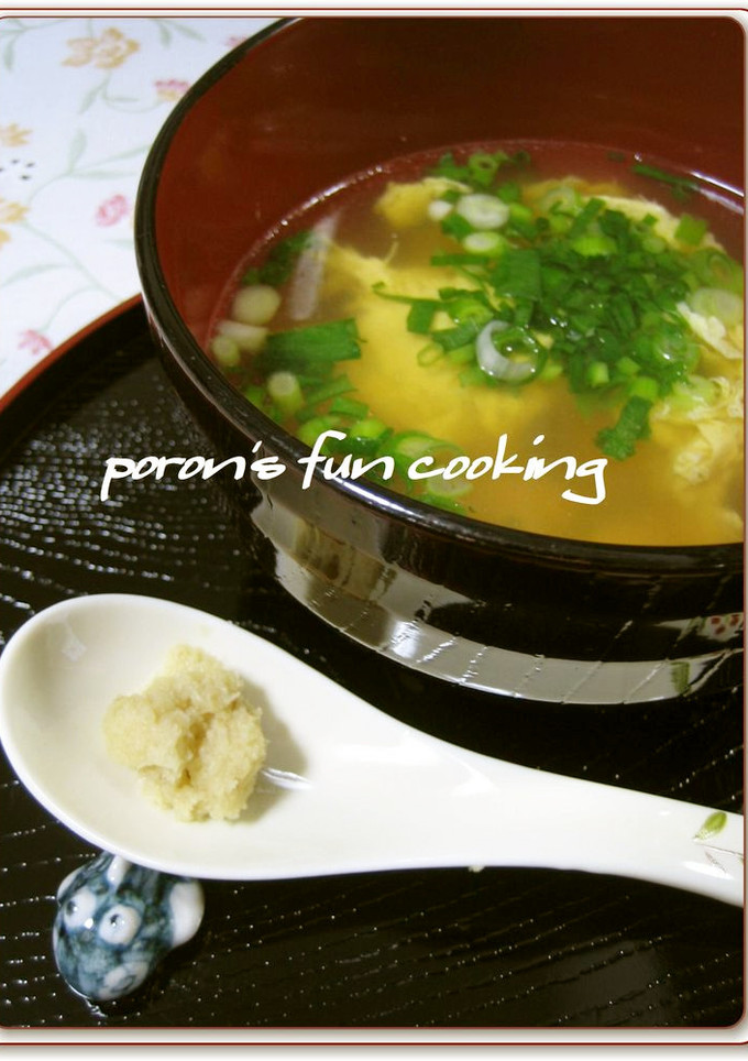 生姜が香る☆鶏ささみと卵のスープ-レシピのメイン写真