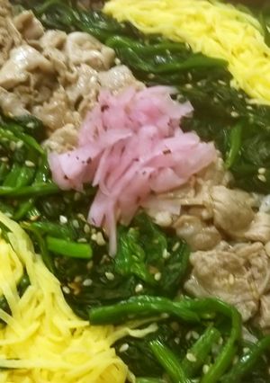 ひじきと豚肉のちらし寿司-レシピのメイン写真