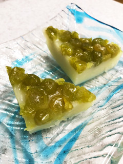 ☆京都の水無月(うぐいす豆)ういろう☆-レシピのメイン写真