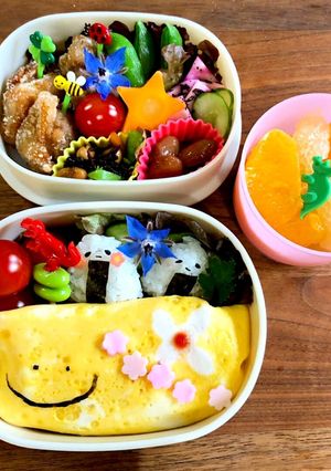 保育園のお弁当（2019.4）-レシピのメイン写真
