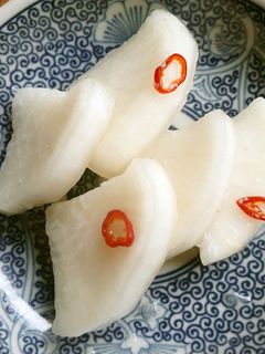 大根の塩麹漬けべったら風 液に漬けるだけ-レシピのメイン写真