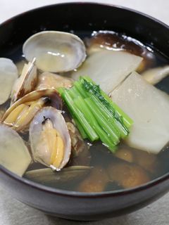 あさりとカブのお吸い物-レシピのメイン写真