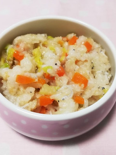 【離乳食後期】しらすチャーハン-レシピのメイン写真