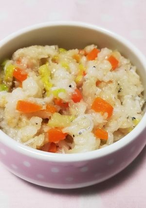 【離乳食後期】しらすチャーハン-レシピのメイン写真