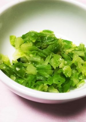 【離乳食後期】春キャベツのチーズ炒め-レシピのメイン写真