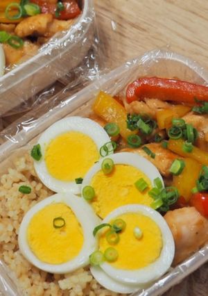 調味料１つ！胸肉ポン酢炒めP:35.2g-レシピのメイン写真