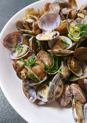 ほんのり香るにんにく醤油 あさりの酒蒸し-レシピのメイン写真