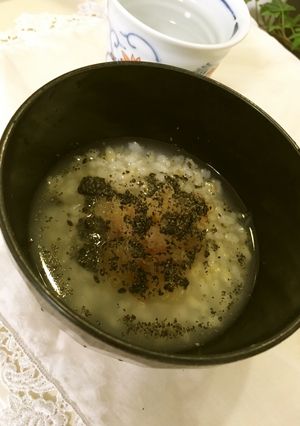 ダイエットに、胃に優しい大根おろしおかゆ-レシピのメイン写真