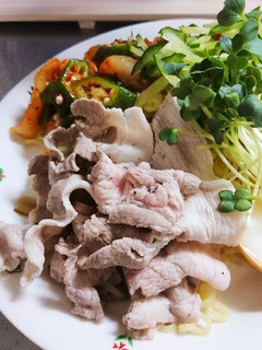 冷やし中華風辛ラーメン-レシピのメイン写真