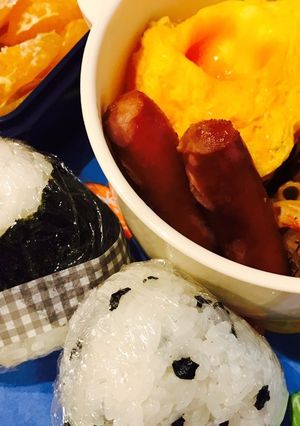 おにぎり弁当-レシピのメイン写真