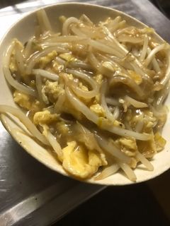 もやしと卵で中華あんかけ-レシピのメイン写真