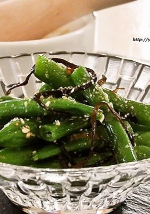 副菜に♪いんげんの塩昆布和え-レシピのメイン写真