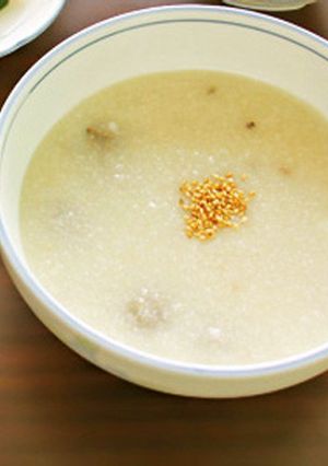 韓国の朝食定番　肉がゆ-レシピのメイン写真