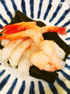 お家居酒屋 甘エビの昆布締め-レシピのメイン写真