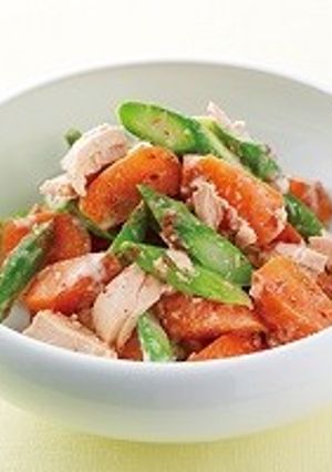 春野菜のホットサラダ-レシピのメイン写真