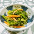 簡単!アスパラ菜と人参の胡麻和え