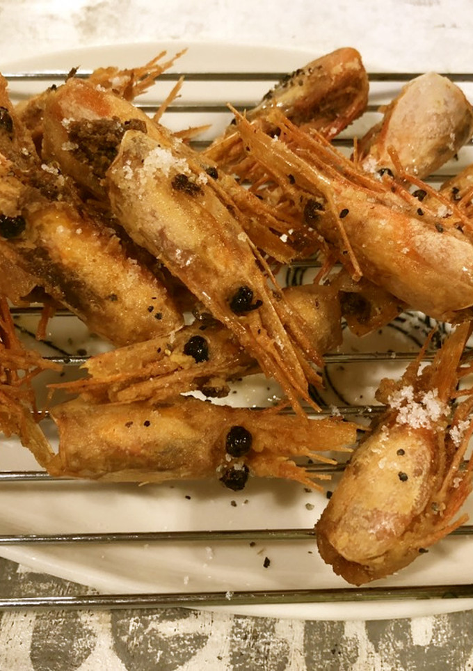 お家居酒屋！残った甘エビの頭で唐揚げ-レシピのメイン写真