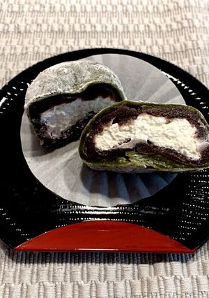 抹茶クリーム大福☆簡単☆感動的な美味しさ-レシピのメイン写真