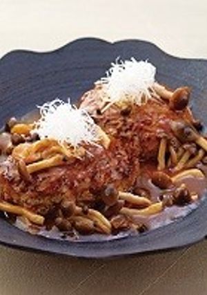 煮込み豆腐ハンバーグ-レシピのメイン写真
