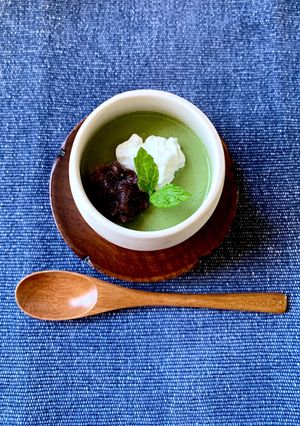 ぷるるん☆本当に美味しい抹茶プリン-レシピのメイン写真