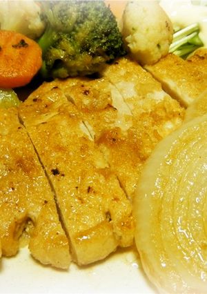 青じそ風味さわやかポークソテー新玉添え-レシピのメイン写真