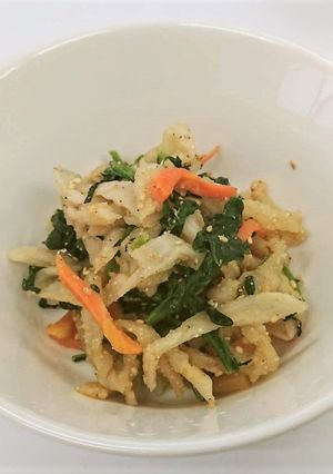 栄養満点！ゆで干し大根の胡麻和え-レシピのメイン写真