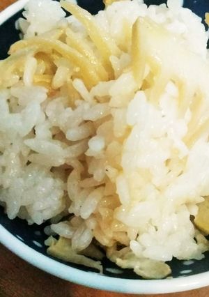 エグみのキツイ筍で作る、筍ごはん-レシピのメイン写真