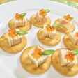 美人レシピハムチーズミルフィーユカナッペ