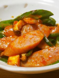 夏野菜・ソーセージのケチャップ炒め♪-レシピのメイン写真