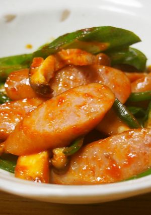 夏野菜・ソーセージのケチャップ炒め♪-レシピのメイン写真