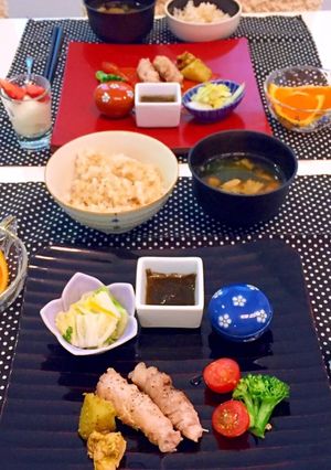 4月24日　えのき肉巻き　朝食-レシピのメイン写真
