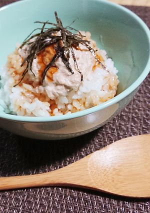 レンジだけ☆照り焼き追いたれ　ツナマヨ丼-レシピのメイン写真