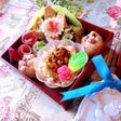 4月24日 ミニお重弁当 詰め方 その1